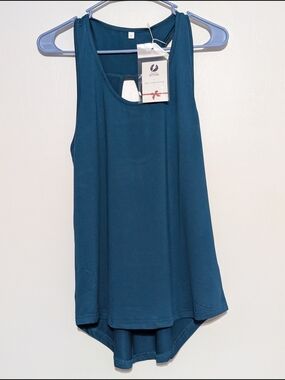 Ictive USA Women's Teal Racerback Tank Top